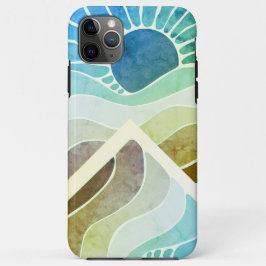 Capa Para iPhone 11 Pro Max sol ondulado