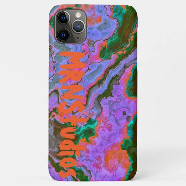 Capa Para iPhone 11 Pro Max Sour Marble (Verso)