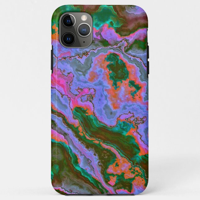 Capa Para iPhone 11 Pro Max Sour Marble (Verso)