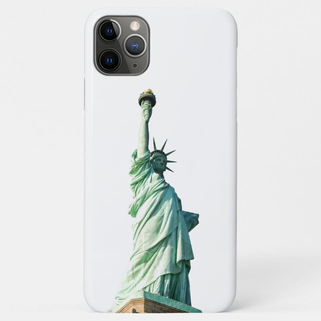 Capa Para iPhone 11 Pro Max Statue of liberty   (Verso)
