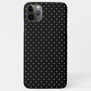 Capa Para iPhone 11 Pro Max Sua cor do Bolinhas no clique preto
