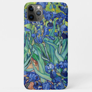 Capa Para iPhone 11 Pro Max Surge Vincent Van Gogh Blue Flowers Nature Art