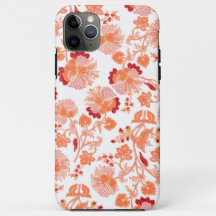"Tapeçaria Floral Vibrante" Padrão Artístico para 
