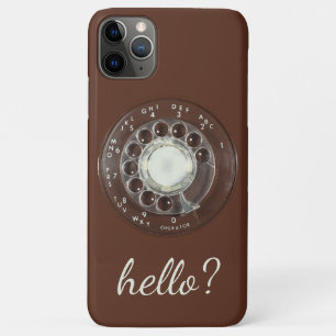 Capa Para iPhone 11 Pro Max Telefone Rotativo