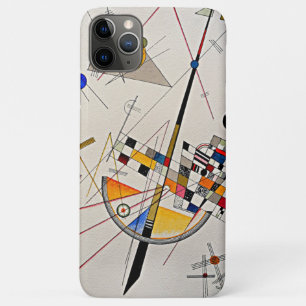 Capa Para iPhone 11 Pro Max Tensão Delicada de Wassily Kandinsky