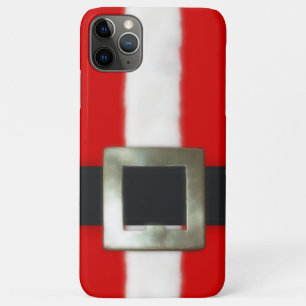 Capa Para iPhone 11 Pro Max Terno do papai noel do Natal