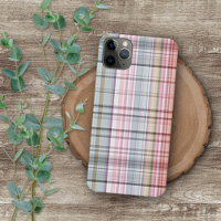 Teste padrão retro azul bonito da xadrez de Tartan