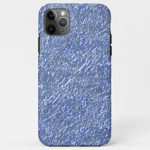 Capa Para iPhone 11 Pro Max Textura rústica azul e livro