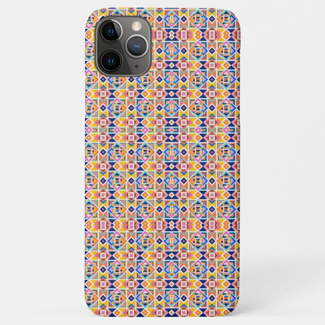 Capa Para iPhone 11 Pro Max The design is intricate and eye-catching (Verso)