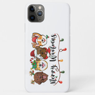 Capa para iPhone 11 Pro Max Tipografia Alegre Woof