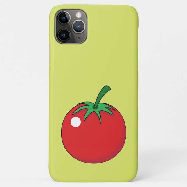Capa Para iPhone 11 Pro Max Tomate Vermelho (Verso)