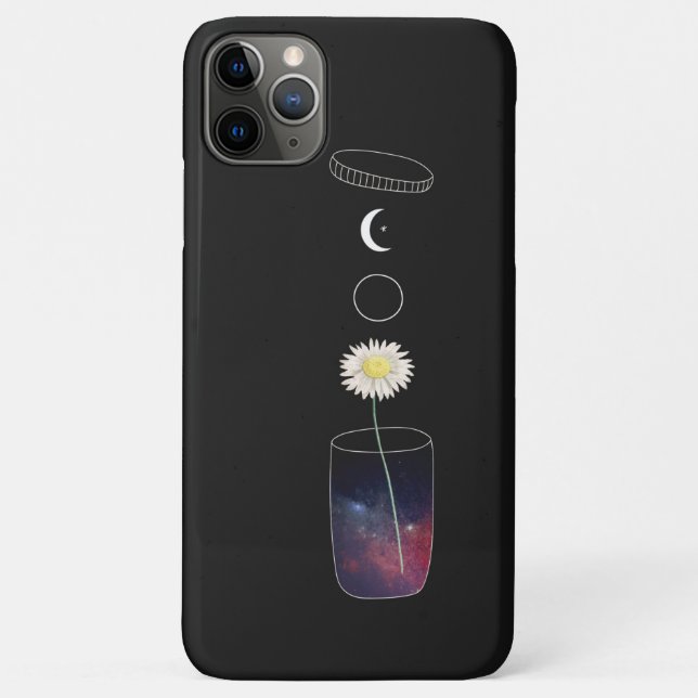 Capa Para iPhone 11 Pro Max Trendy Daisy Floral (Verso)
