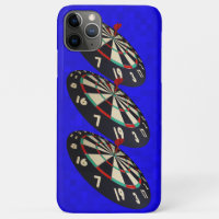 Três Dartboards com Alvos,