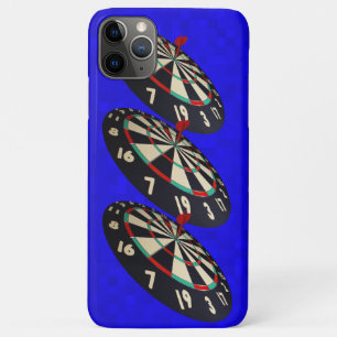 Capa Para iPhone 11 Pro Max Três Dartboards com Alvos,