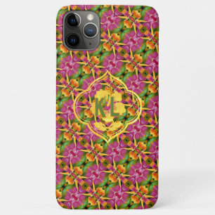 Capa Para iPhone 11 Pro Max Tropical Havaiano Floral Boêmio Aloha