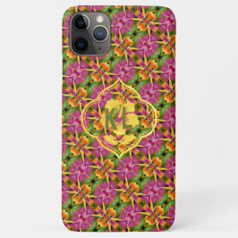 Capa Para iPhone 11 Pro Max Tropical Hawaiian Floral Bohemian Aloha