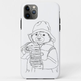 Capa Para iPhone 11 Pro Max Urso com Sanduíches