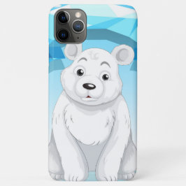 Capa Para iPhone 11 Pro Max Urso Polar Doce