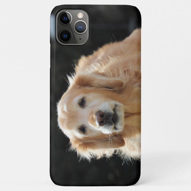 Capa Para iPhone 11 Pro Max Velhice Dourada (Verso)