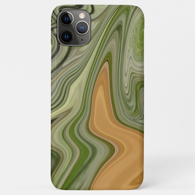 Capa Para iPhone 11 Pro Max Verão no abacaxi tropical (Verso)