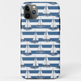 Capa Para iPhone 11 Pro Max Vida Costeira Oceanos Azul
