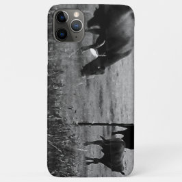 Capa Para iPhone 11 Pro Max Vida fazenda, família de vacas (sem texto)-