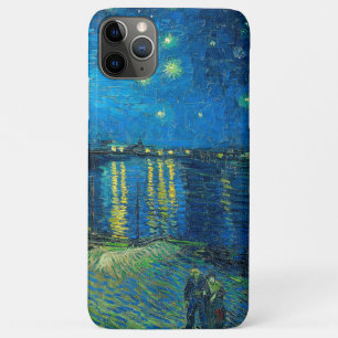 Capa Para iPhone 11 Pro Max Vincent Van Gogh Starry Night Sobre O Ródano