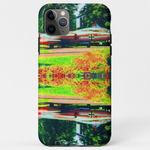 Capa Para iPhone 11 Pro Max Vintage Alemanha Munique Deutsch Museu starfighter