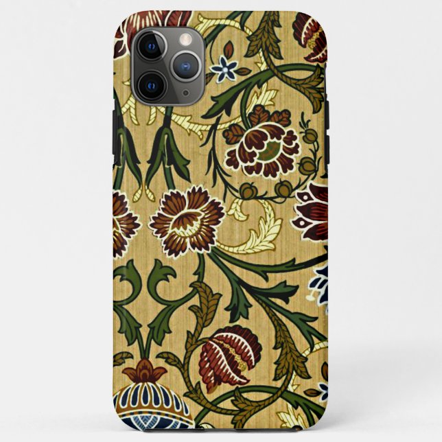 Capa Para iPhone 11 Pro Max William Morris - Brocade (Verso)