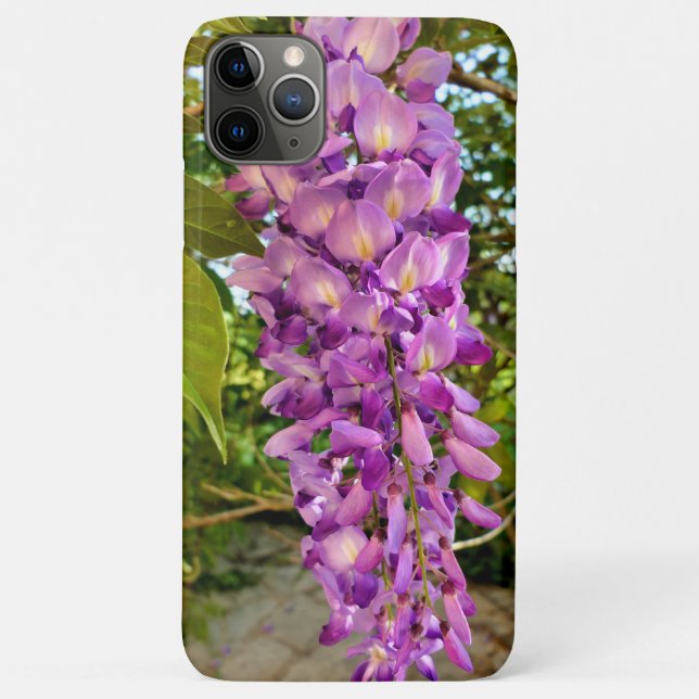 Capa Para iPhone 11 Pro Max Wisteria Bloom (Verso)