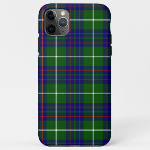 Capa Para iPhone 11 Pro Max Xadrez azul-tartan tartan MacIntyre