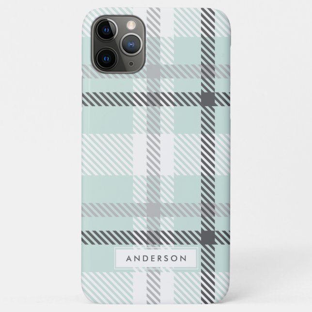 Capa Para iPhone 11 Pro Max xadrez moderna Abstrato (Verso)