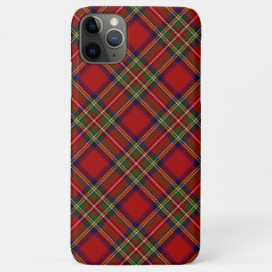 Capa Para iPhone 11 Pro Max Xadrez Real Stewart Tartan Padrão Escocês