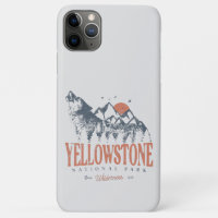 Yellowstone National Park Wolf Mounates Vintage
