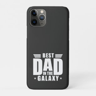 Capa Para iPhone 11 Pro Melhor Pai da Galáxia - Dia de os pais, Aniversári