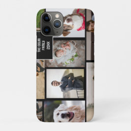 Capa Para iPhone 11 Pro Memórias Inesquecíveis: Colagem Personalizada de 9
