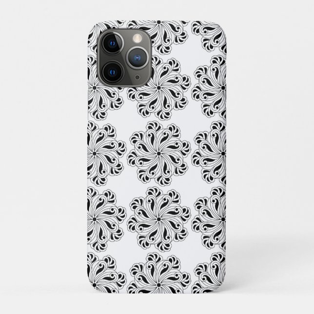 Capa Para iPhone 11 Pro Mente nova Design de Mandala (Verso)