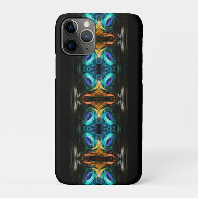 Capa Para iPhone 11 Pro Mirage do Pavão Místico (Verso)