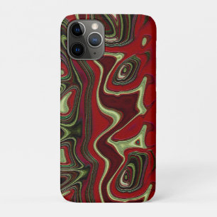 Capa Para iPhone 11 Pro Mistura Vermelha