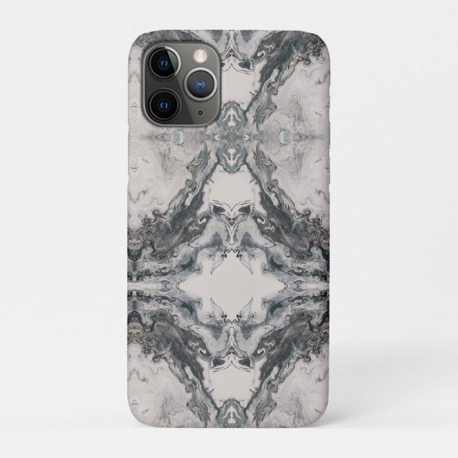 Capa Para iPhone 11 Pro Mito Nasce da Pedra – Paisagem Escura Simétrica (Verso)