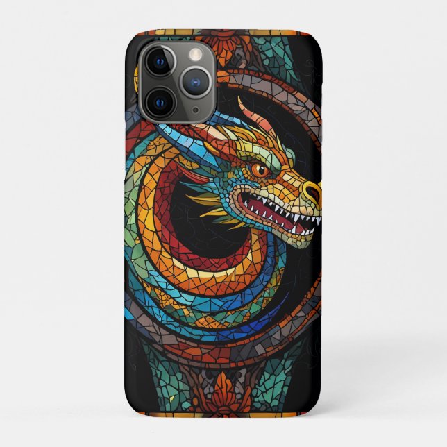 Capa Para iPhone 11 Pro Mochila com texto desenhado (Verso)