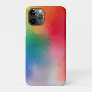 Capa Para iPhone 11 Pro Modelo Abstrato de Vazio Colorido Moderno Personal