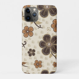 Capa Para iPhone 11 Pro Modern Blooms Abstrato