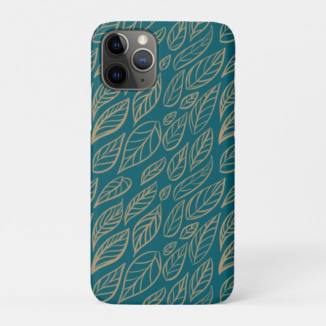 Capa Para iPhone 11 Pro Modern Botanical (Verso)