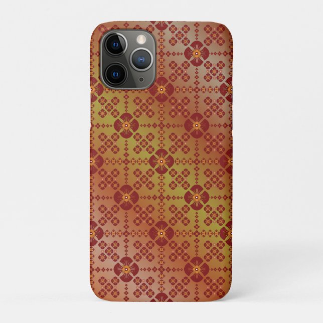 Capa Para iPhone 11 Pro Modern Geometric Abstract Pattern iPhone 17 Pro Ma (Verso)