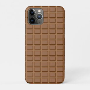 Capa Para iPhone 11 Pro Molha de chocolate marrom
