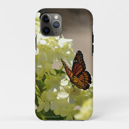 Capa Para iPhone 11 Pro Monarca e Flores