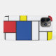 Capa Para iPhone 11 Pro Mondrian Minimalist Geométrico De Stijl Modern Art (Back (Horizontal))
