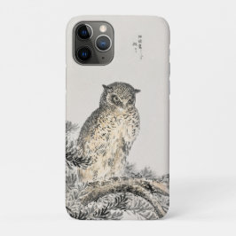 Capa Para iPhone 11 Pro Monografia japonesa de "Scop Owl", Numata Kashu