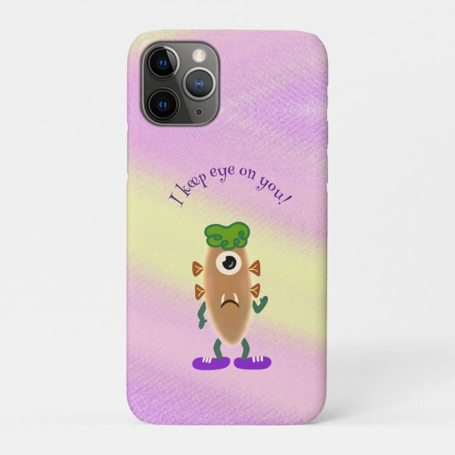 Capa Para iPhone 11 Pro Monstro da batata (Verso)